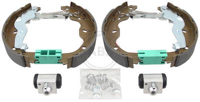 Bremsensatz, Trommelbremse Hinterachse ABS 111522