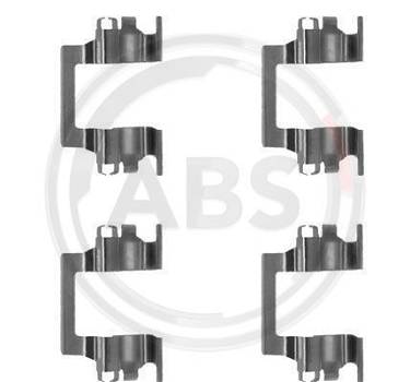 Zubehörsatz, Scheibenbremsbelag Vorderachse ABS 1117Q