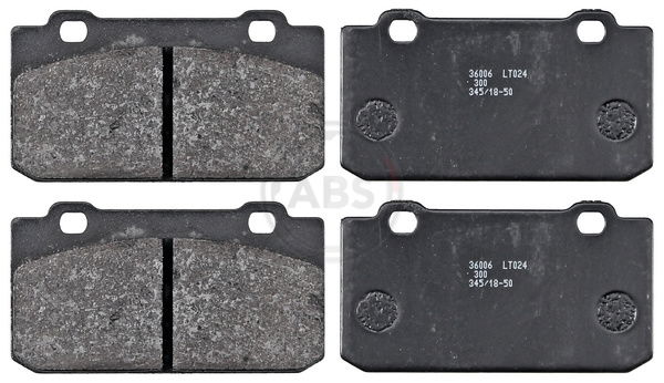 Bremsbelagsatz, Scheibenbremse Vorderachse ABS 36006