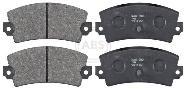 Bremsbelagsatz, Scheibenbremse Hinterachse ABS 36084