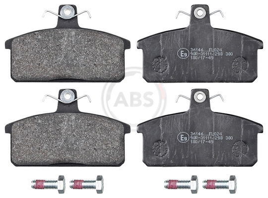 Bremsbelagsatz, Scheibenbremse Vorderachse ABS 36146