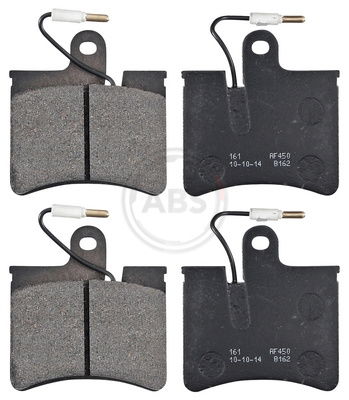 Bremsbelagsatz, Scheibenbremse Vorderachse ABS 36464