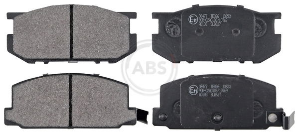 Bremsbelagsatz, Scheibenbremse ABS 36477