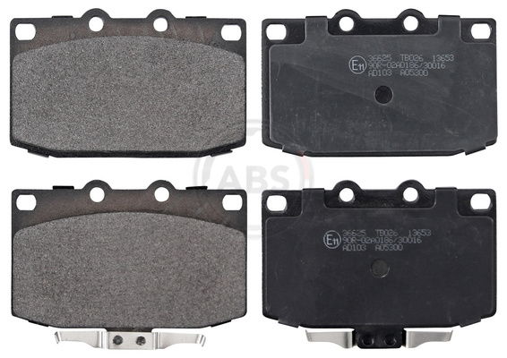 Bremsbelagsatz, Scheibenbremse Vorderachse ABS 36625