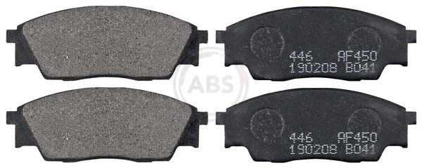 Bremsbelagsatz, Scheibenbremse ABS 36699