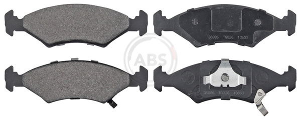 Bremsbelagsatz, Scheibenbremse Vorderachse ABS 36886