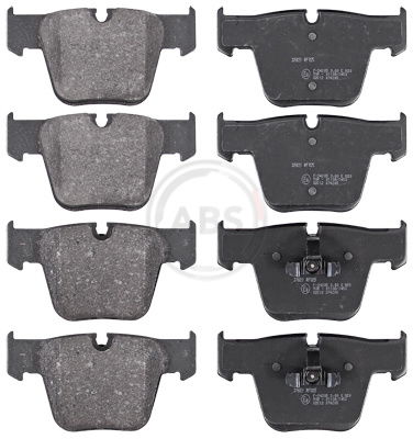 Bremsbelagsatz, Scheibenbremse Vorderachse ABS 37821