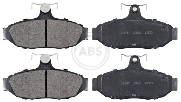 Bremsbelagsatz, Scheibenbremse ABS 38347