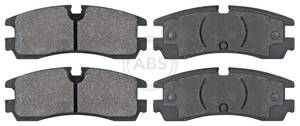 Bremsbelagsatz, Scheibenbremse Hinterachse ABS 38754