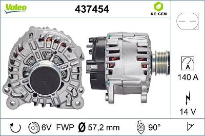 Generator Valeo 437454