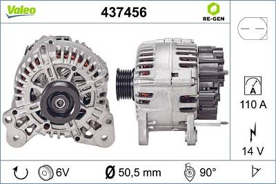 Generator Valeo 437456
