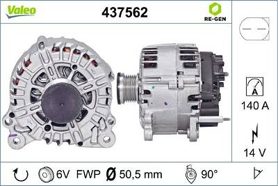 Generator Valeo 437562