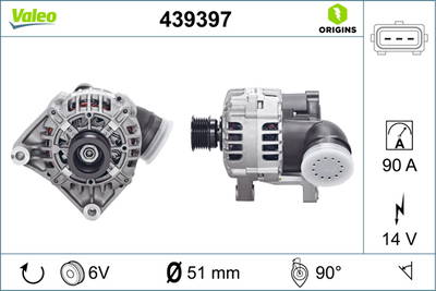 Generator Valeo 439397
