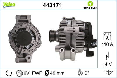 Generator Valeo 443171