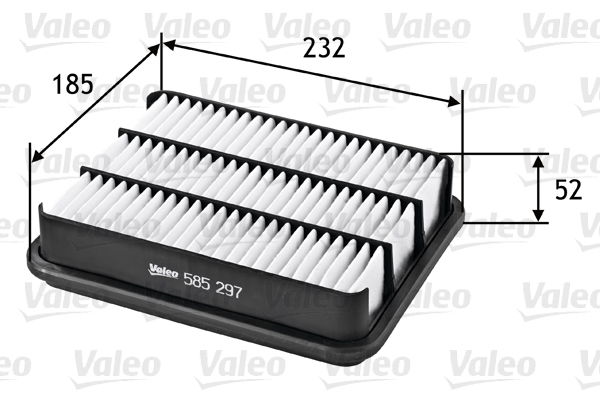 Luftfilter Valeo 585297