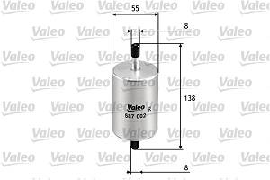 Kraftstofffilter Valeo 587002