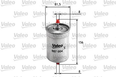 Kraftstofffilter Valeo 587004