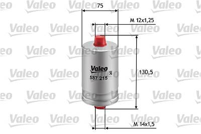 Kraftstofffilter Valeo 587215