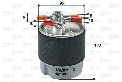 Kraftstofffilter Valeo 587566
