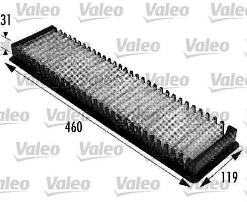 Filter, Innenraumluft Valeo 698725