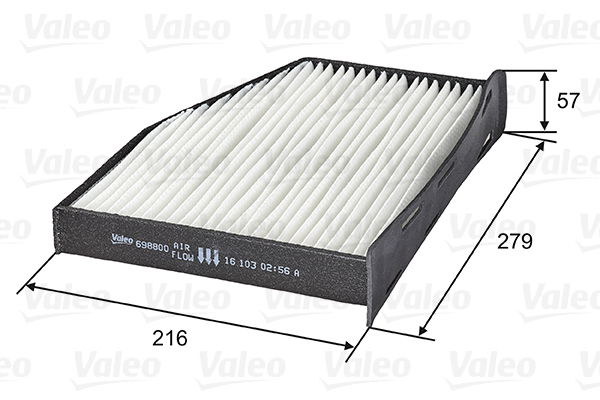 Filter, Innenraumluft Valeo 698800