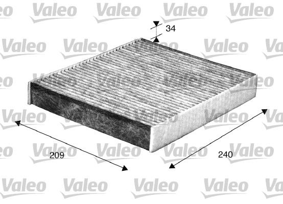 Filter, Innenraumluft Valeo 698883