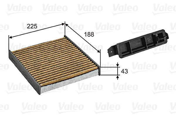 Filter, Innenraumluft Valeo 701030
