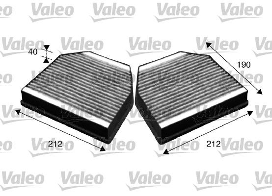 Filter, Innenraumluft Valeo 715621