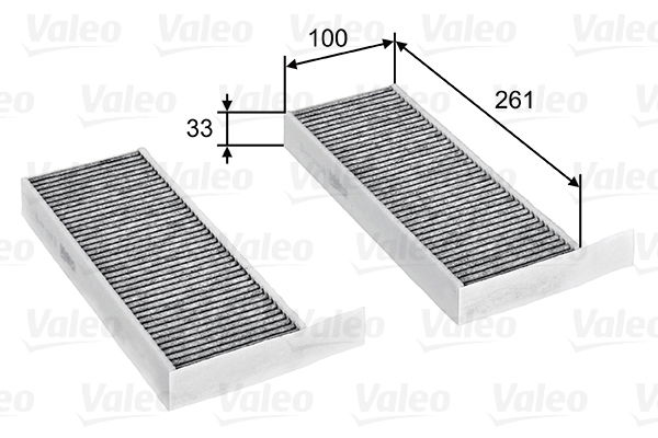Filter, Innenraumluft Valeo 715805