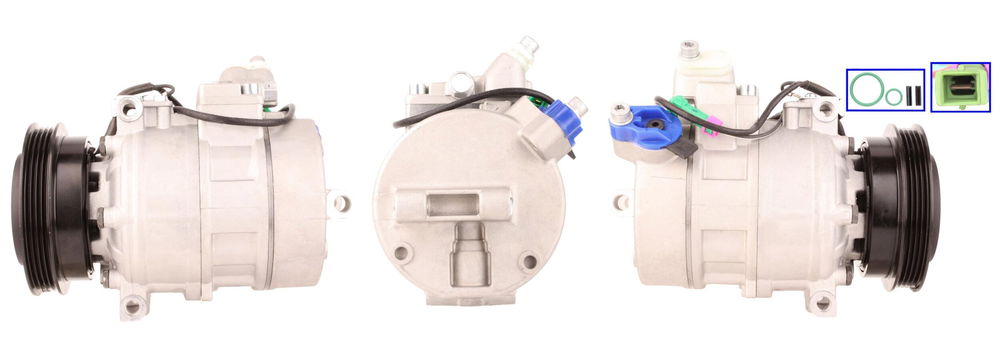 Kompressor, Klimaanlage Elstock 51-0007