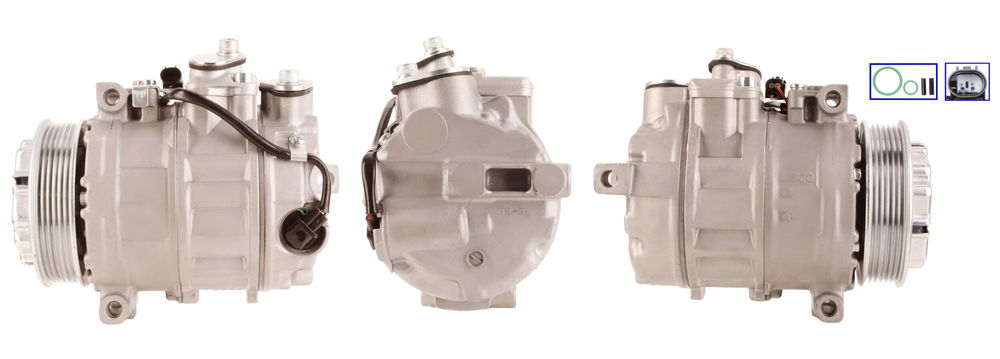 Kompressor, Klimaanlage Elstock 51-0142