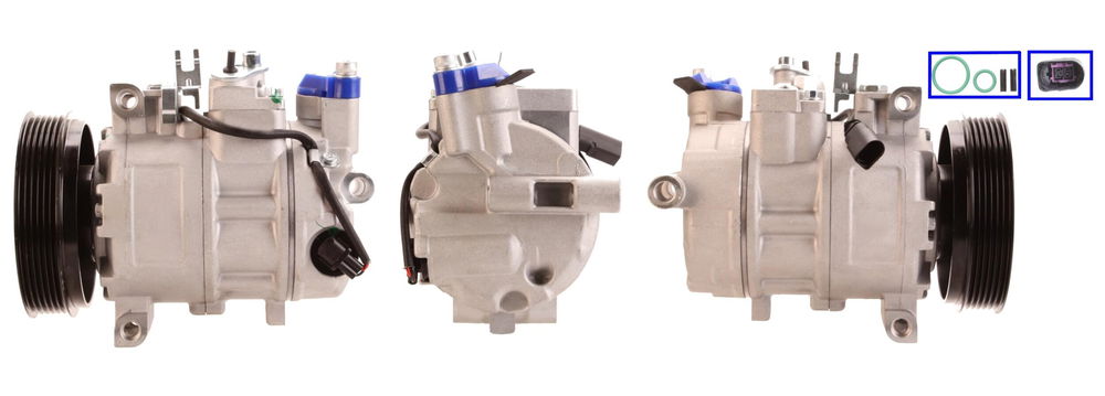 Kompressor, Klimaanlage Elstock 51-0442