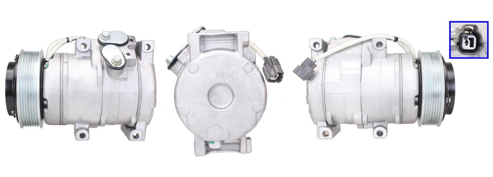 Kompressor, Klimaanlage Elstock 51-0569