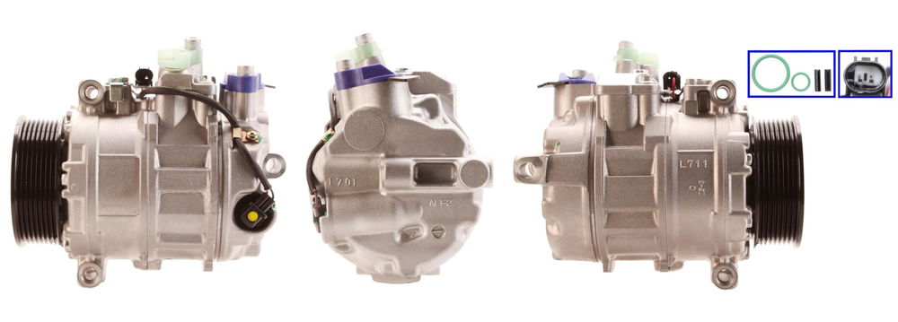 Kompressor, Klimaanlage Elstock 51-0700