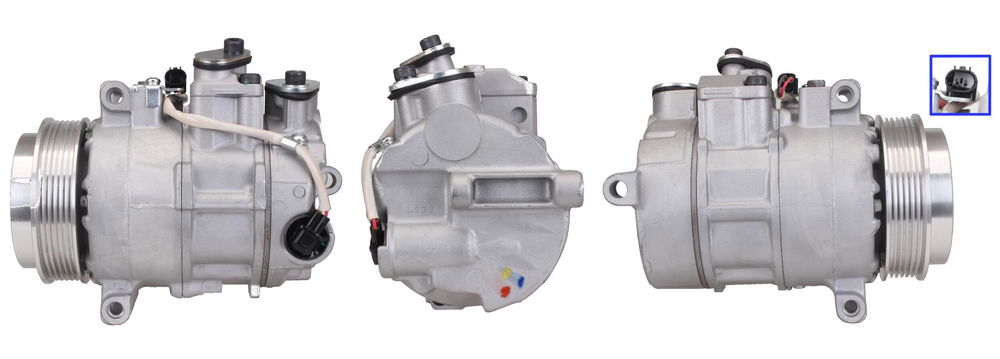 Kompressor, Klimaanlage Elstock 51-0915