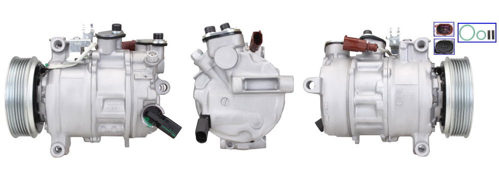 Kompressor, Klimaanlage Elstock 51-0966