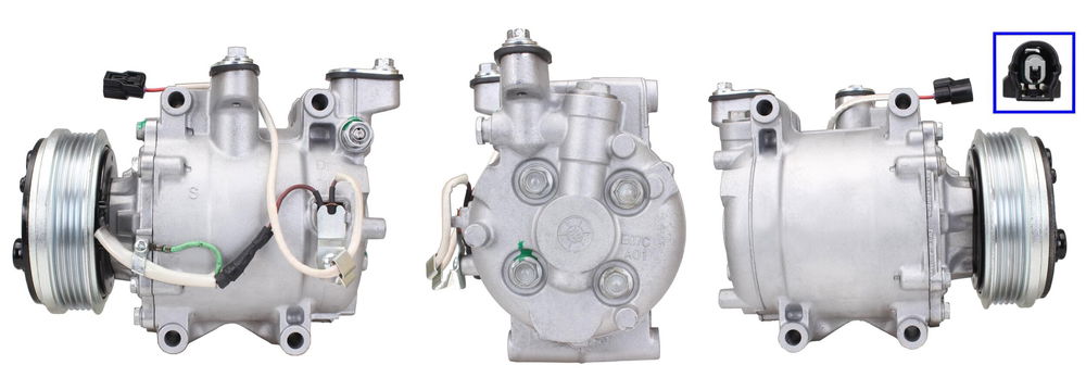 Kompressor, Klimaanlage Elstock 51-0990