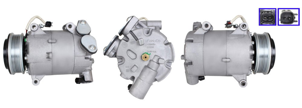 Kompressor, Klimaanlage Elstock 51-1002