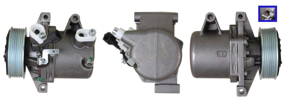 Kompressor, Klimaanlage Elstock 51-1322