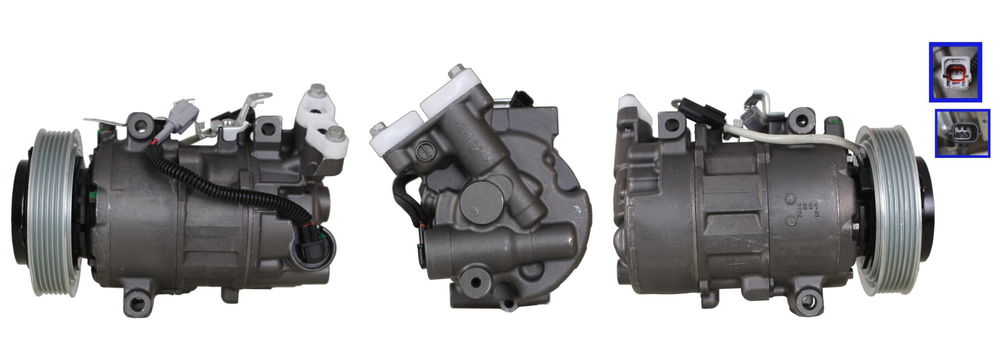 Kompressor, Klimaanlage Elstock 51-1366