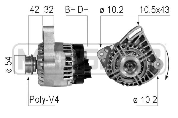 Generator ERA 210743A