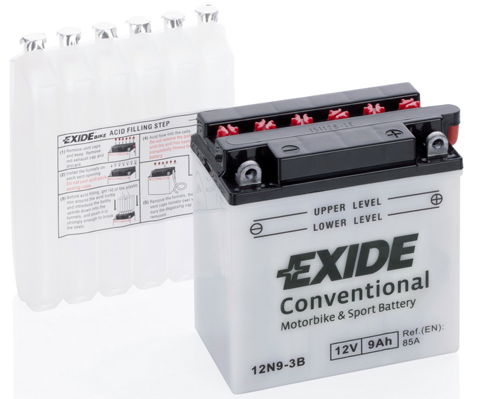 Starterbatterie Exide 12N9-3B