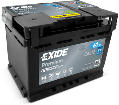Starterbatterie Exide EA612