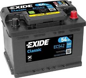Starterbatterie Exide EC542