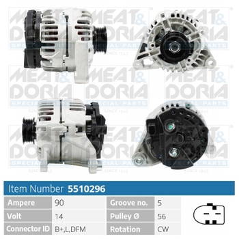 Generator Meat & Doria 5510296