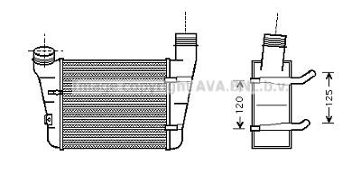 Ladeluftkühler AVA AIA4221