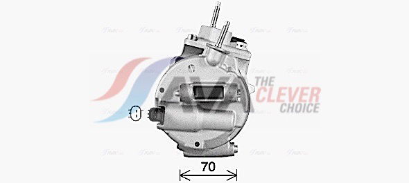 Kompressor, Klimaanlage AVA FDAK670