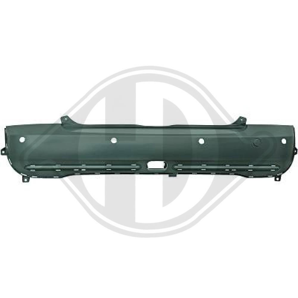 Diederichs Stoßfänger hinten  1205158