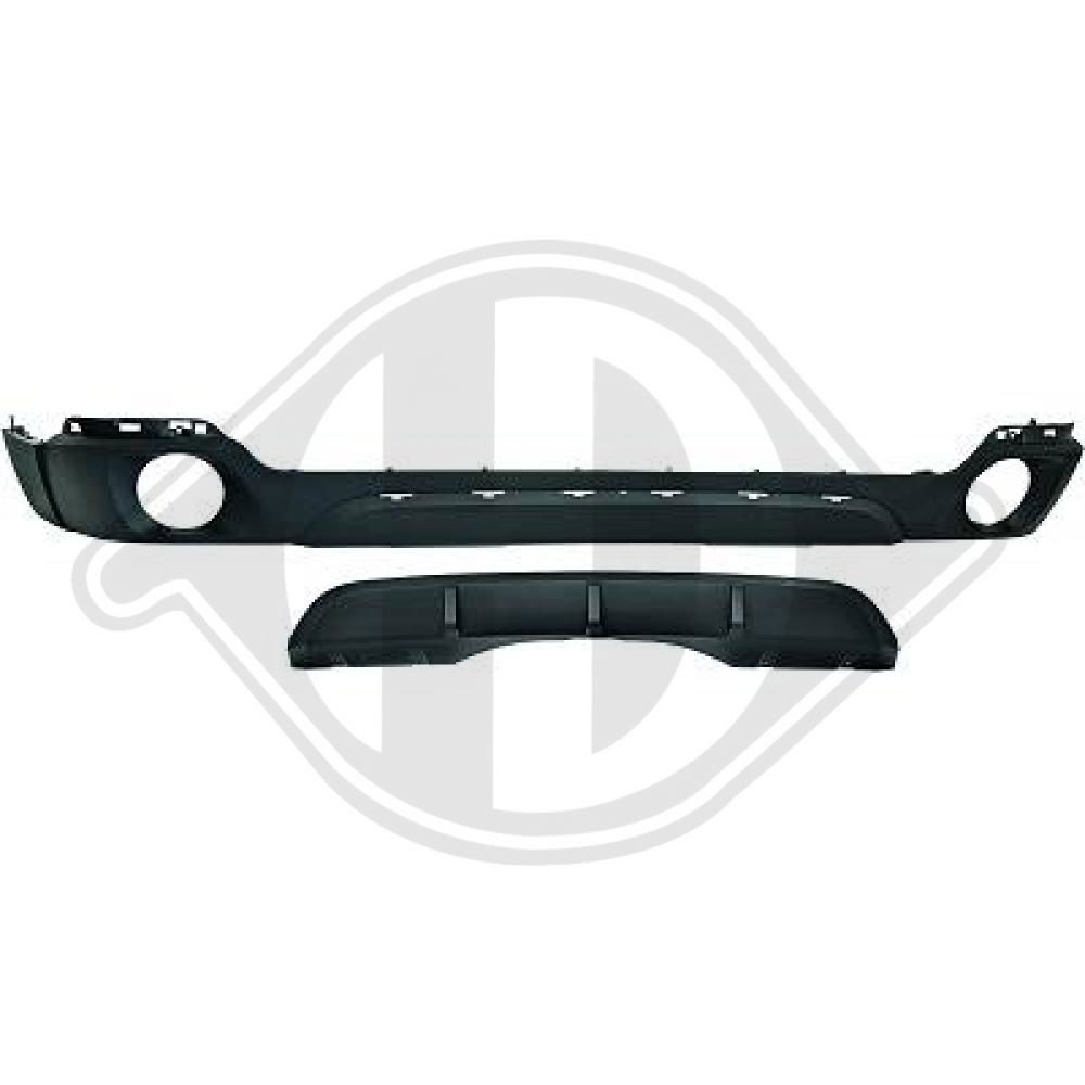 Stoßfänger hinten Diederichs 1293363