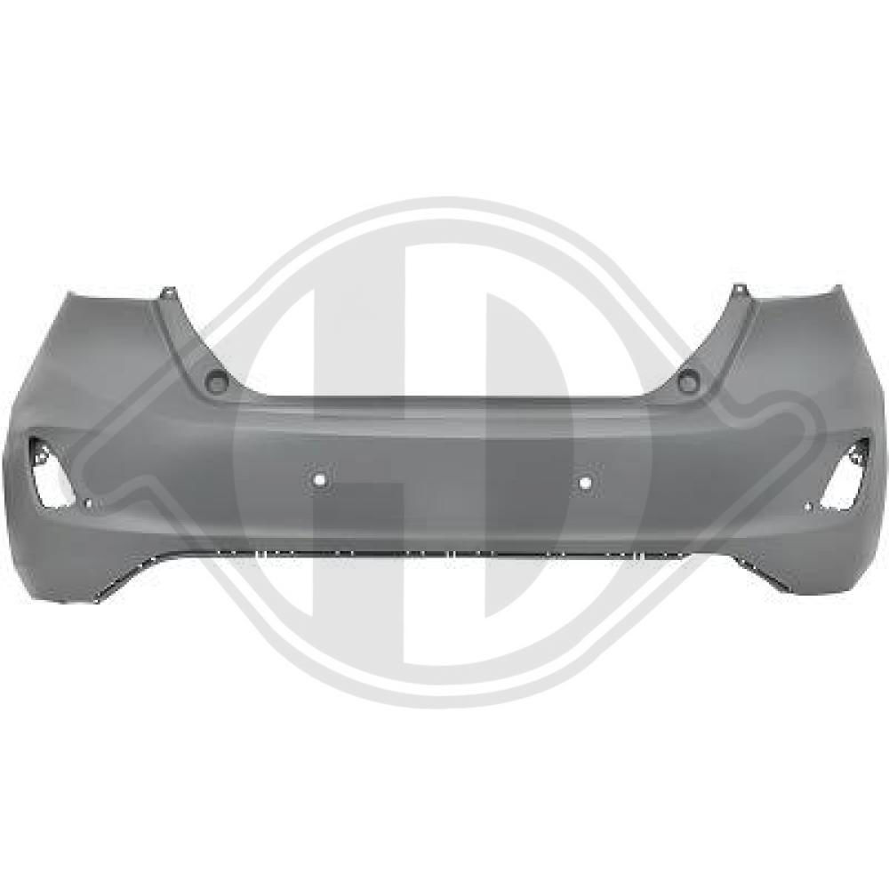 Stoßfänger hinten Diederichs 1407056
